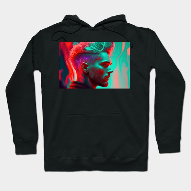 The Neon Life Hoodie by JoeBurgett